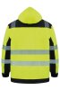 Korntex Hi-VisKorntex Softshell Regenjacke Farbe: Gelb - Schwarz, Grösse XL