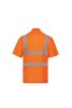 Korntex Hi-Vis Poly Poloshirt Orange, Grösse S