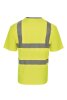 Korntex Hi-Vis Poly T-Shirt Gelb, Grösse S