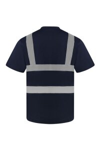 Korntex Poly T-Shirt Navyblau, Grösse M