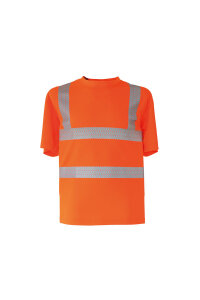 Korntex Hi-Vis Broken Reflex T-Shirt Orange, Grösse 5XL