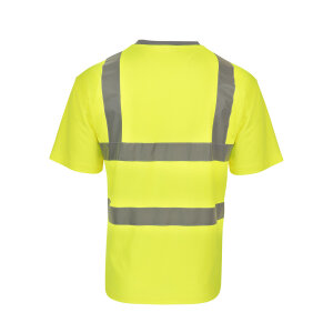 Korntex Hi-Vis Poly T-Shirt Gelb