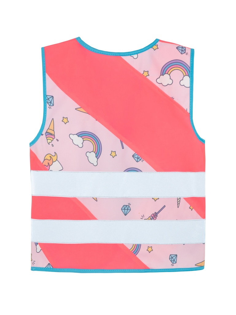 Korntex Kinder Funktionsweste Fantasie, neonpink, XS