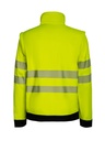 Korntex EOS Hi-Vis Softshell Jacke EN 20471, schwarz/neongelb, L