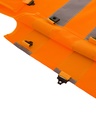 Korntex Kinder Warnponcho Anti-Strangulation, neonorange, S
