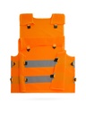 Korntex Kinder Warnponcho Anti-Strangulation, neonorange, S