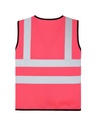 Korntex Kinder Funktionsweste mit vier Reflexstreifen, neonpink, S