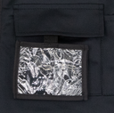 Korntex Arbeitsweste gefüttert, schwarz, 6XL