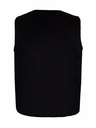Korntex asymmetrische Kennzeichnungsweste, schwarz, XXL/3XL