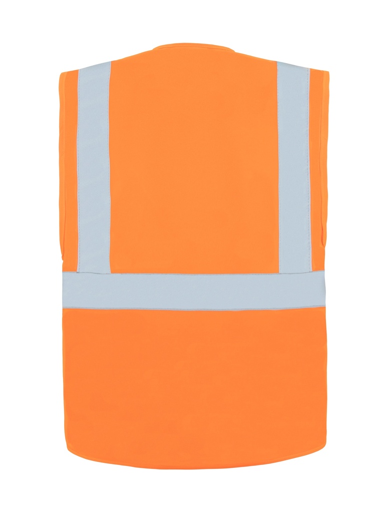 Korntex Multifunktionswarnweste CF EN 20471, neonorange, M