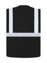 Korntex Multifunktionsweste CF gefütterte EN 17353, schwarz, XL