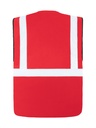 Korntex Multifunktionsweste CF gefütterte EN 17353, rot, S