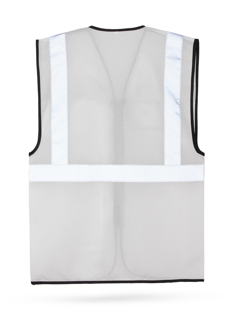 Korntex Mesh Multifunktionsweste, weiss, XXL