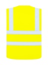 Korntex Warnweste CF mit vier Reflexstreifen EN 20471, neongelb, XL