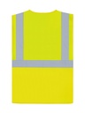 Korntex Hybrid Mesh Multifunktionsweste EN 20471, neongelb, 4XL