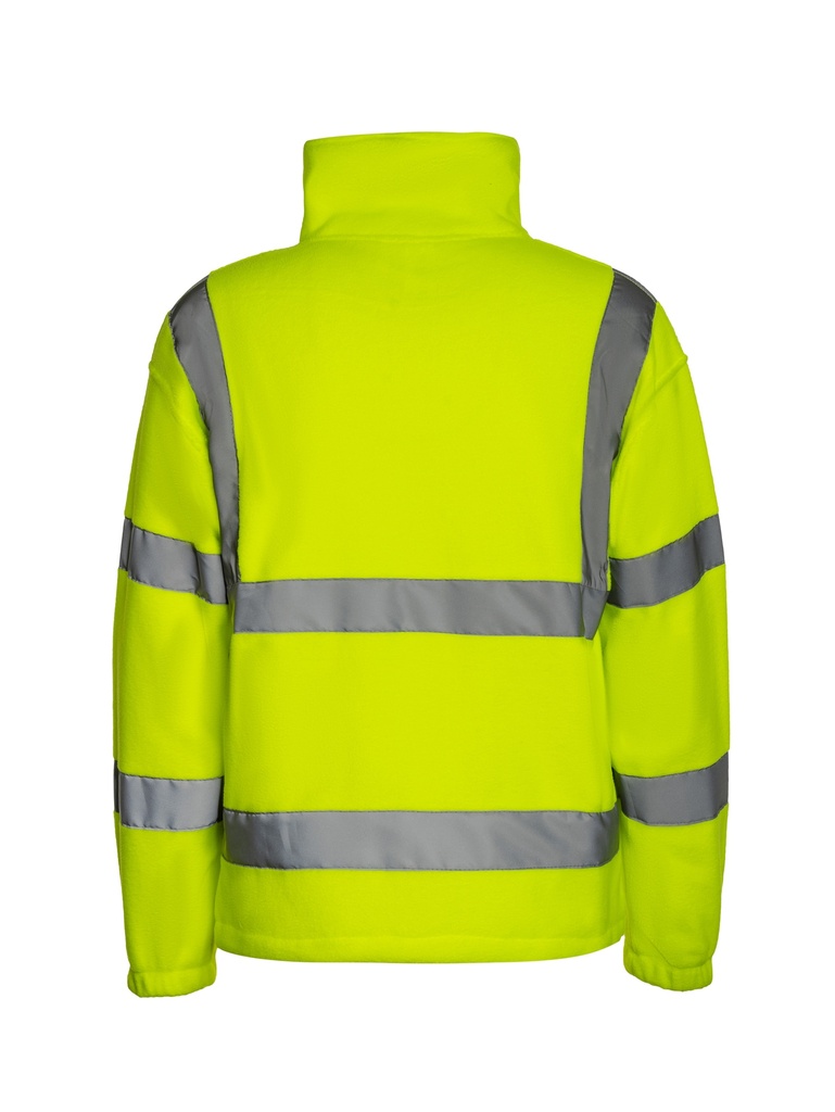 Korntex Hi-Vis Fleecejacke EN 20471, neongelb, 5XL