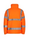 Korntex Hi-Vis Fleecejacke EN 20471, neonorange, S