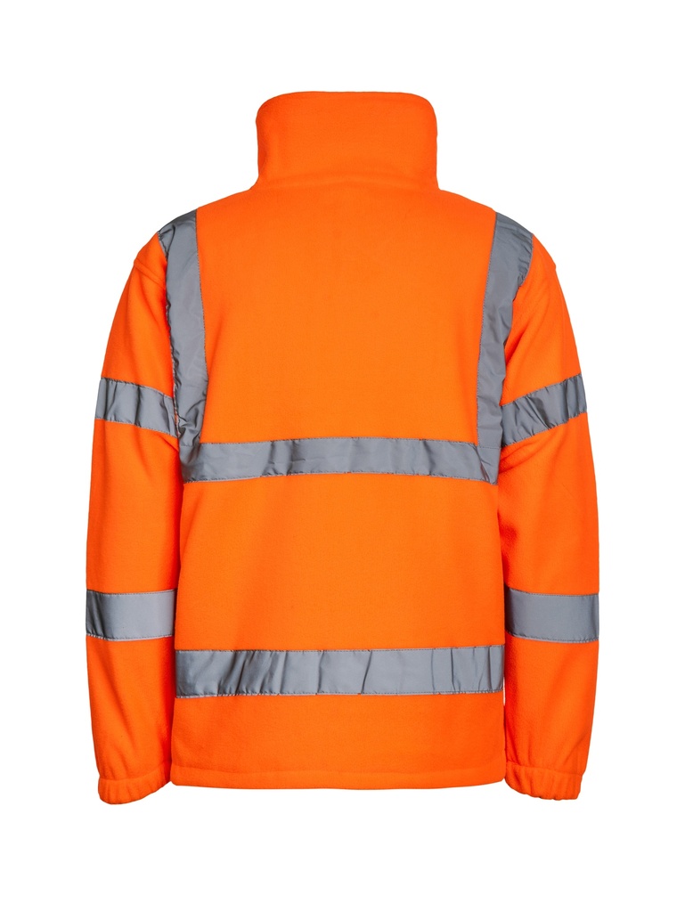 Korntex Hi-Vis Fleecejacke EN 20471, neonorange, XXL
