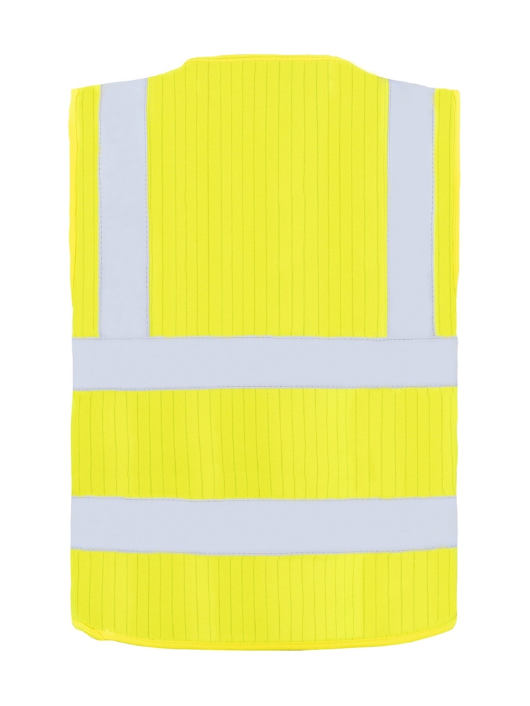 Korntex Warnweste flammenhemmend EN 14116, neongelb, M
