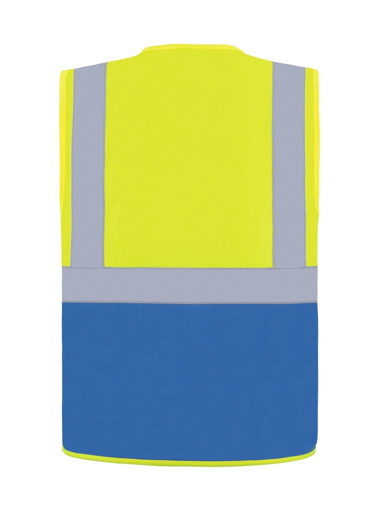 Korntex Multifunktionsweste, neongelb/blau, XXL