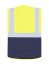 Korntex Multifunktionsweste, neongelb/navyblau, 5XL
