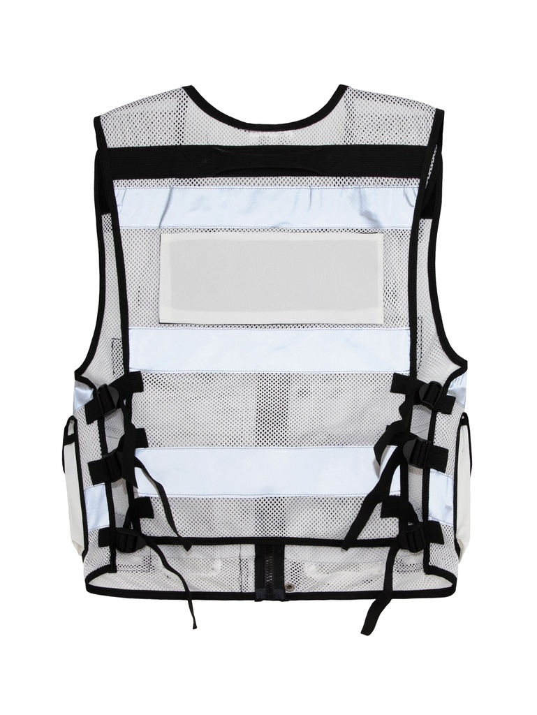Korntex taktische Mesh Einsatzweste, weiss, XXL/4XL