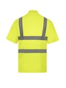 Korntex Hi-Vis Poly-Cotton Poloshirt EN 20471, neongelb, 6XL
