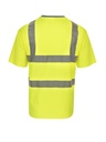 Korntex Hi-Vis Poly-Cotton T-Shirt EN 20471, neongelb, 7XL