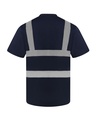 Korntex Poly-Cotton T-Shirt EN 13758, navyblau, S