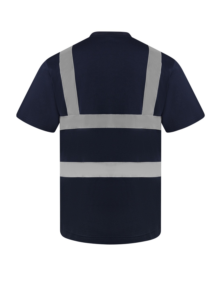 Korntex Poly-Cotton T-Shirt EN 13758, navyblau, 6XL