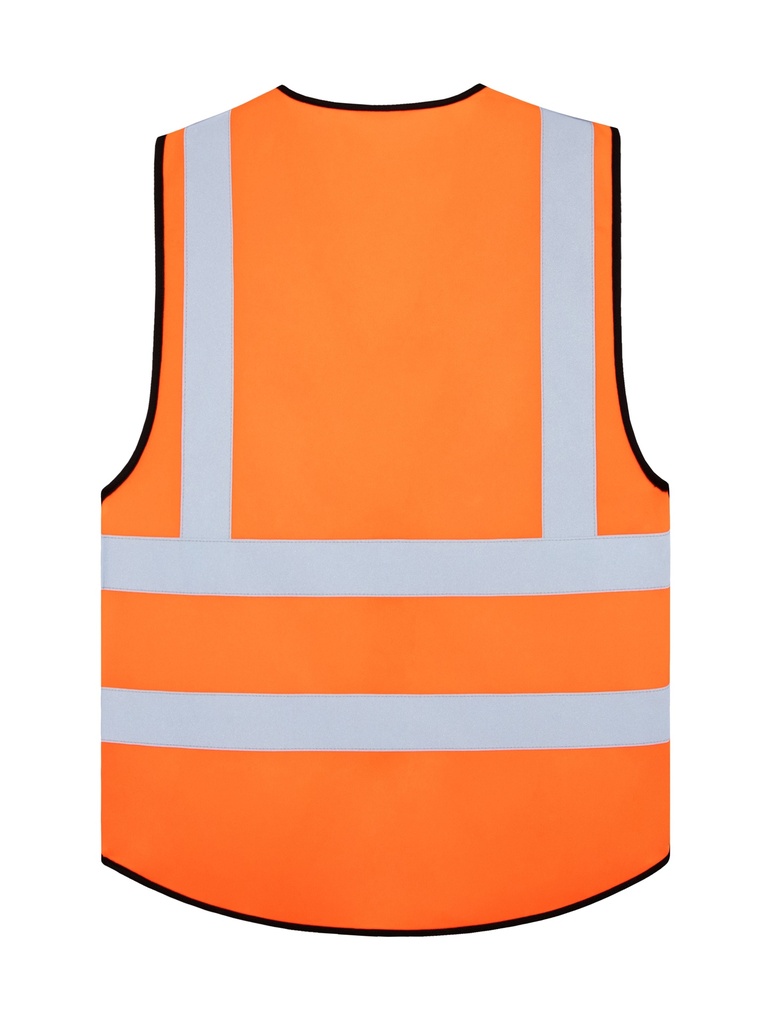 Korntex Multifunktionswarnweste Premium EN 20471 , neonorange, XXL/3XL