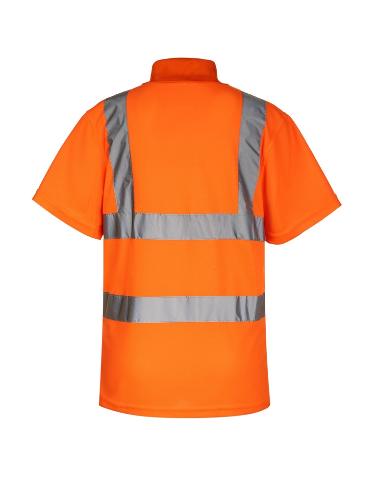 Korntex Hi-Vis Poloshirt EN 20471, neonorange, 5XL