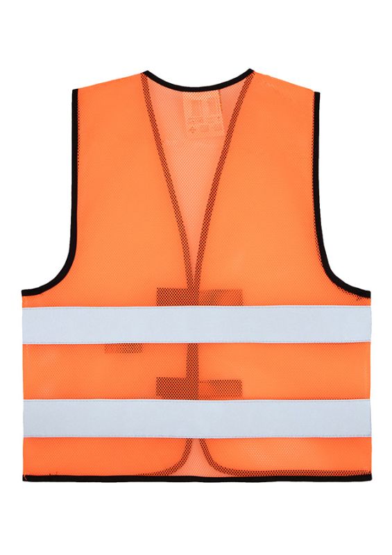 Korntex Mesh Warnweste EN 20471, neonorange, S