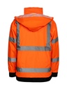 Korntex Hi-Vis Regenjacke EN 20471, neonorange, XXL
