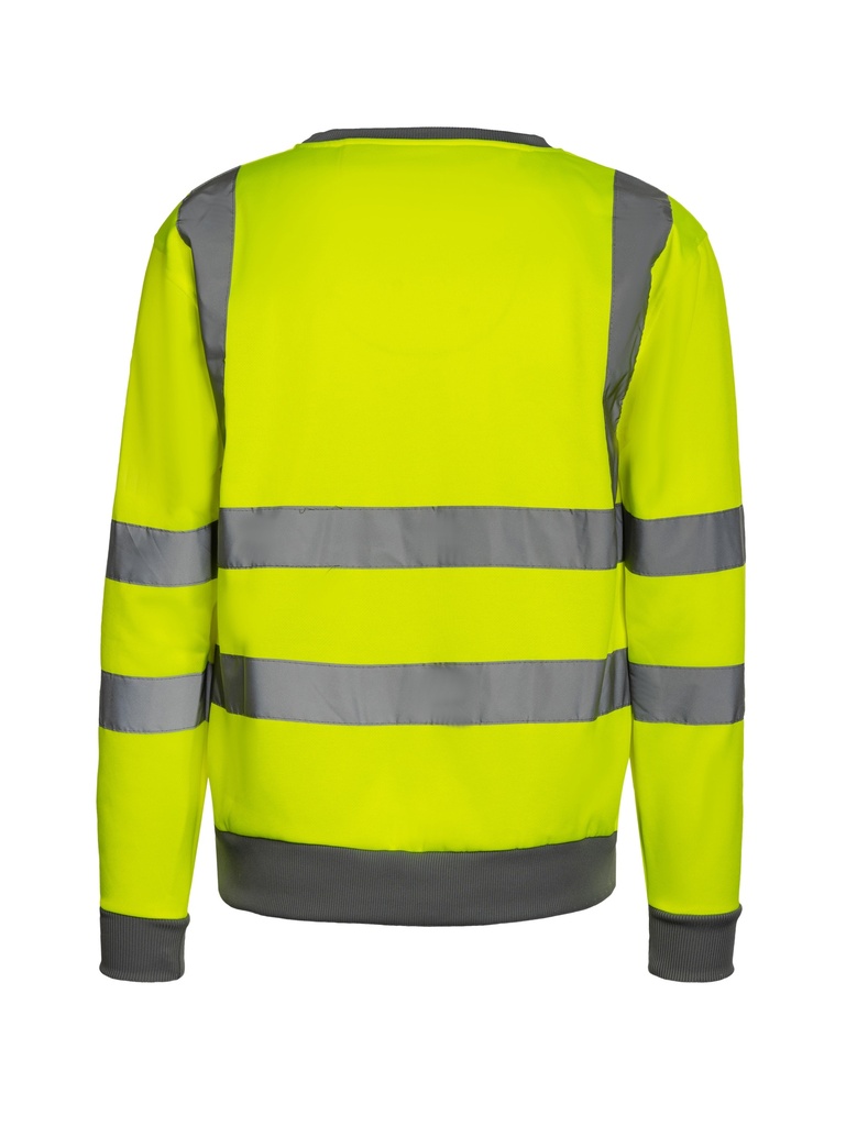 Korntex Hi-Vis Sweatshirt EN 20471, neongelb, L