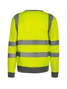 Korntex Hi-Vis Sweatshirt EN 20471, neongelb, XL