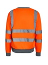 Korntex Hi-Vis Sweatshirt EN 20471, neonorange, XL