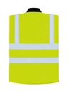 Korntex Hi-Vis 2 in 1 Bodywarmer EN 20471, neongelb, S