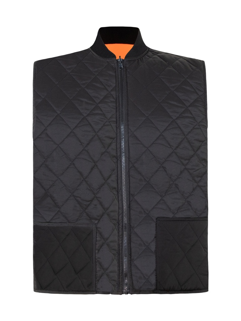 Korntex Hi-Vis 2 in 1 Bodywarmer EN 20471, neonorange, 3XL