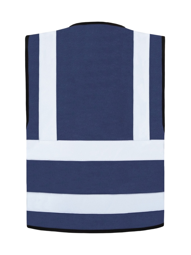 Korntex Funktionsweste mit vier Reflexstreifen, navyblau, 7XL