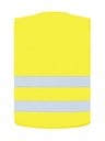 Korntex Warnweste mit Reissverschluss EN 20471, neongelb, L