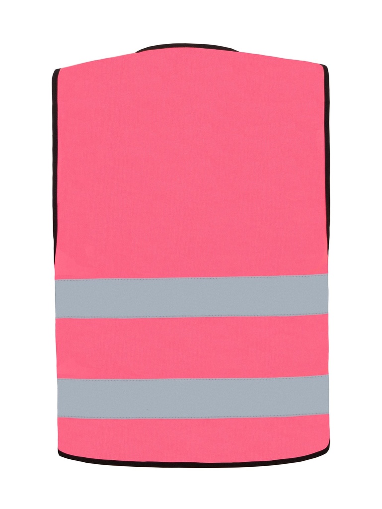 Korntex Funktionsweste mit Reissverschluss, neonpink, 4XL