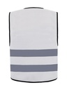 Korntex Funktionsweste mit Reissverschluss, weiss, 4XL