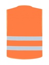Korntex Warnweste Doppelgrössen EN 20471, neonorange, XL/XXL