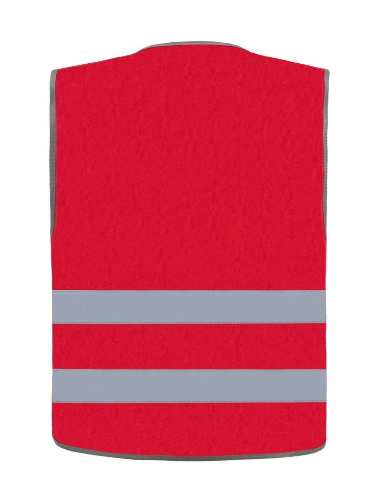 Korntex Funktionsweste Doppelgrösse EN 17353, rot, 3XL/4XL