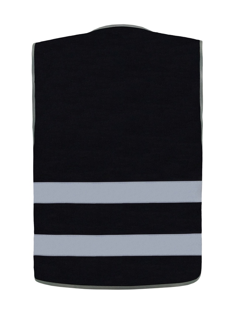Korntex Funktionsweste Doppelgrösse EN 17353, schwarz, 5XL/6XL