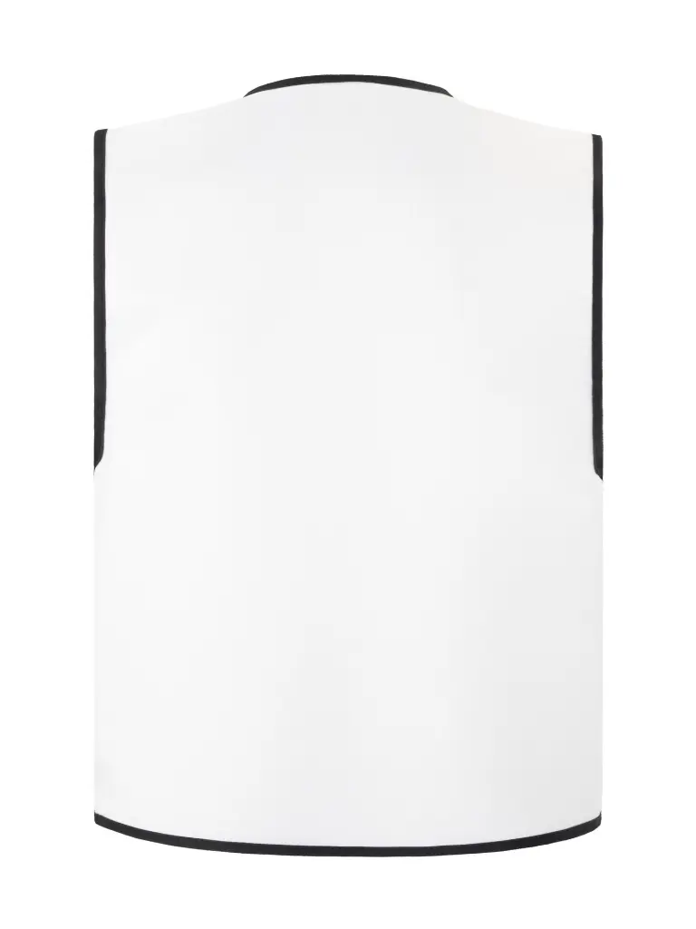 Korntex Kennzeichnungsweste, weiss, XXL Korntex Kennzeichnungsweste, weiss, XXL