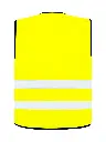 Korntex Warnweste CF mit schwarzem Saum EN 20471, neongelb, 4XL/5XL