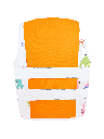 Korntex Kinder Warnweste Dinosaurier, neonorange, S Korntex Kinder Warnweste Dinosaurier, neonorange, S