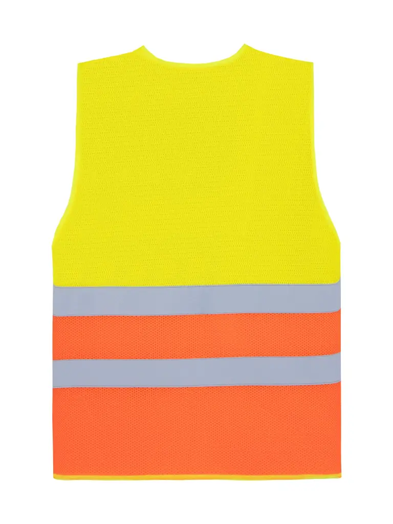 Korntex Mesh CF Warnweste mit Reissverschluss EN 20471, neongelb/neonorange, L/XL